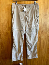 Load image into Gallery viewer, Size Large Columbia Tan Women&#39;s Zip-off Hiking Pants
