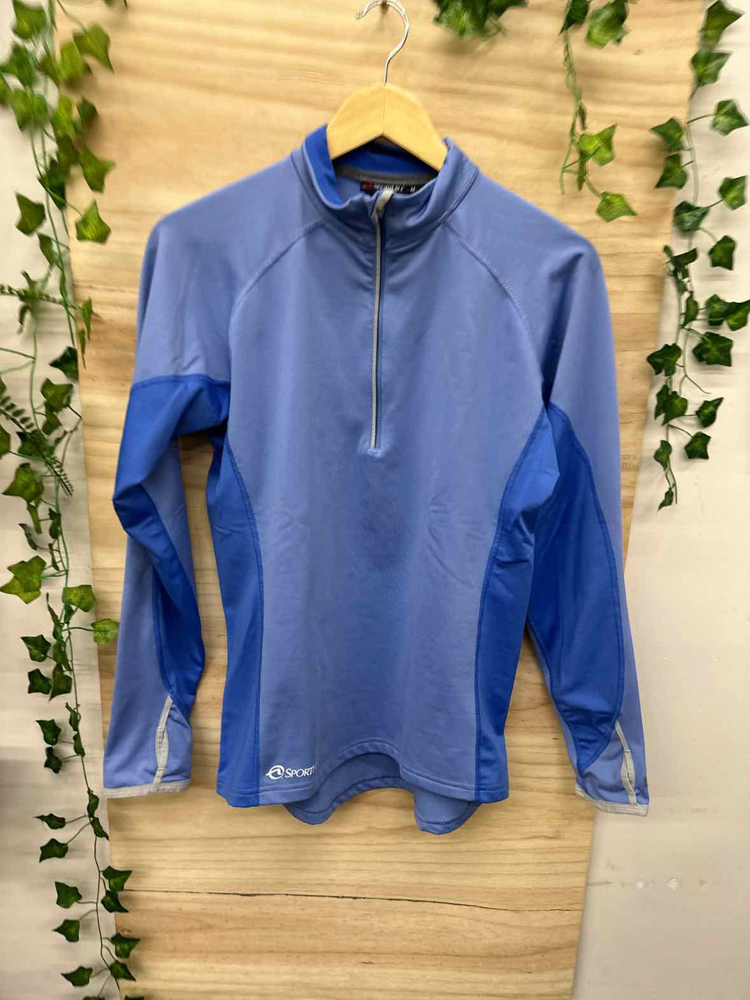 Size Medium sport hill Blue Women's Long Sleeve Shirt