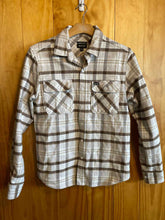 Load image into Gallery viewer, Size Small Brixton Cream Women&#39;s Flannel
