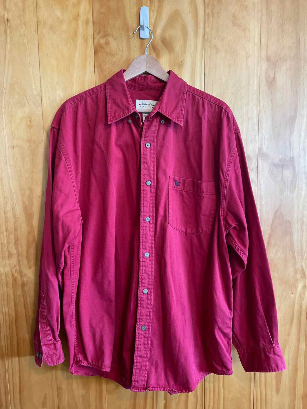 Size Medium Eddie Bauer Men's Long Sleeve Shirt