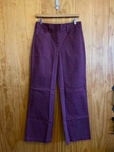 Load image into Gallery viewer, Size 4 Lands End Burgundy Women&#39;s Pants
