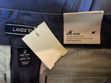 Load image into Gallery viewer, Size 2 Lands&#39; End Blue Women&#39;s Pants
