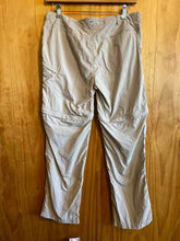 Load image into Gallery viewer, Size Large Columbia Tan Women&#39;s Zip-off Hiking Pants
