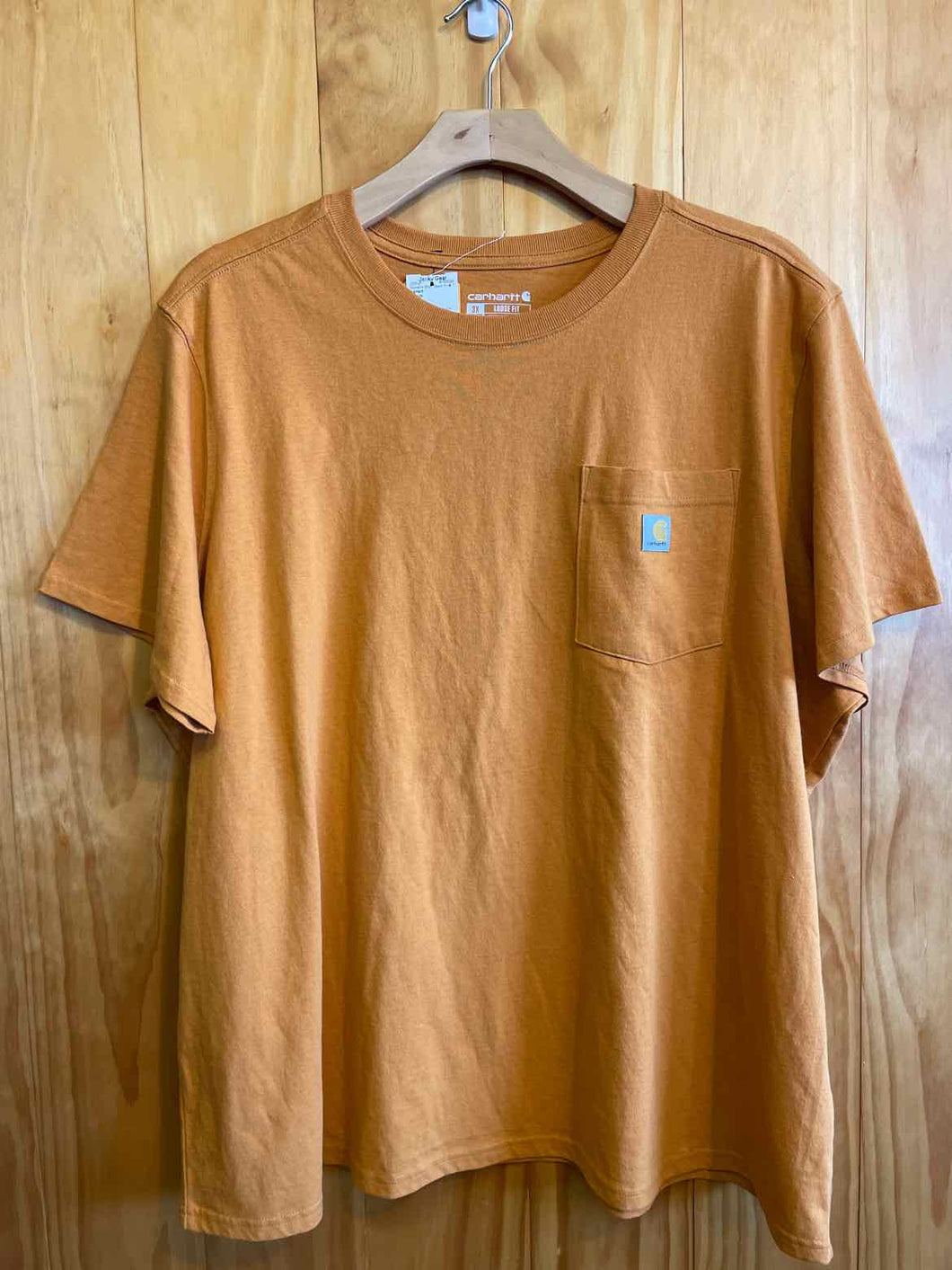 Size 3X Carhartt Orange Women's Short Sleeve Shirt