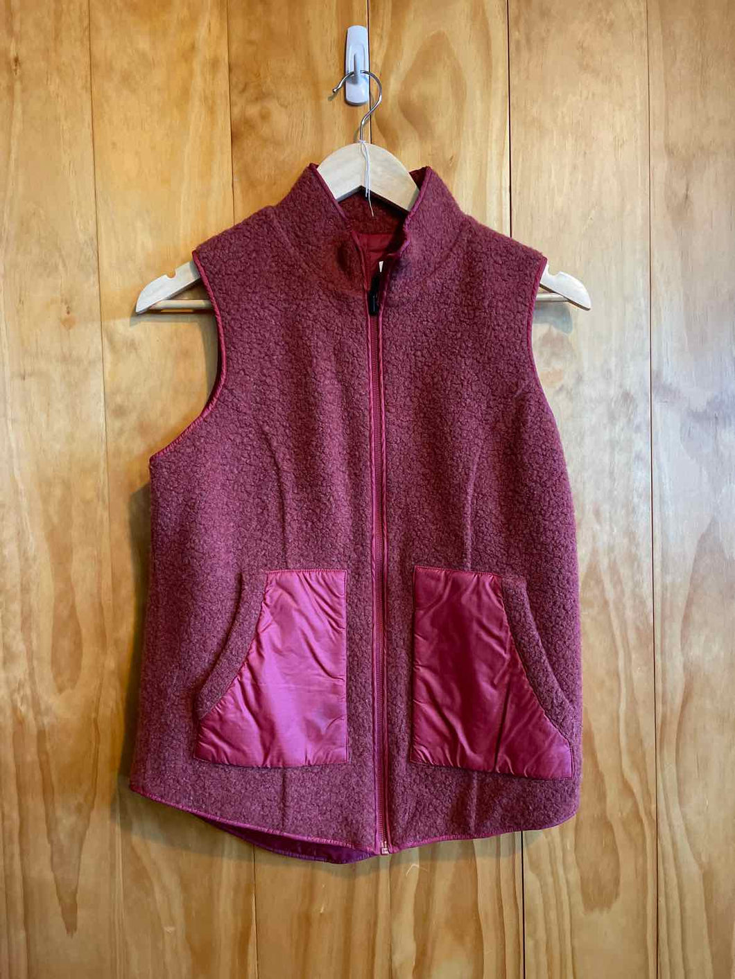 Size Small Smart Wool Red Women's Vest