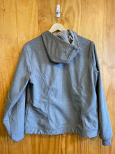 Load image into Gallery viewer, Women Size L Eddie Bauer Gray Print Women&#39;s Light Jacket
