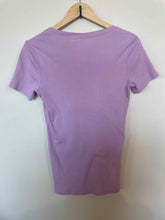 Load image into Gallery viewer, Size Medium Eddie Bauer Purple Women&#39;s Short Sleeve Shirt
