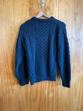 Load image into Gallery viewer, Size XS Aran Crafts Ireland Navy Women&#39;s Sweater &amp; Sweatshirt
