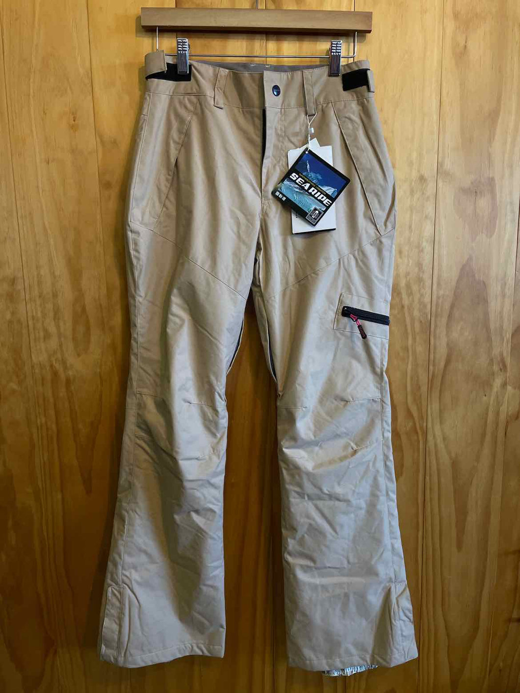 Size X-Small Tan Women's Snow Pants