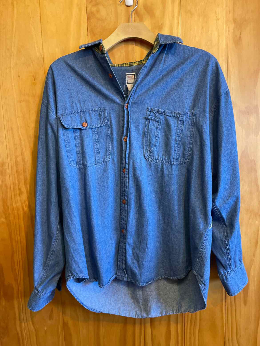 Size XL Basic Equipment Men's Long Sleeve Shirt