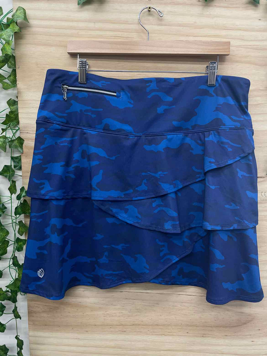 Size X-Large GG Blue Blue Skort