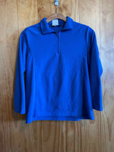 Load image into Gallery viewer, Women Size Medium Lands End Blue Women&#39;s Light Jacket
