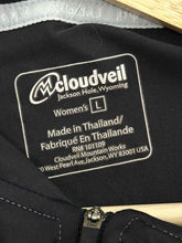 Load image into Gallery viewer, Size Large cloudveil Black Women&#39;s Short Sleeve Shirt
