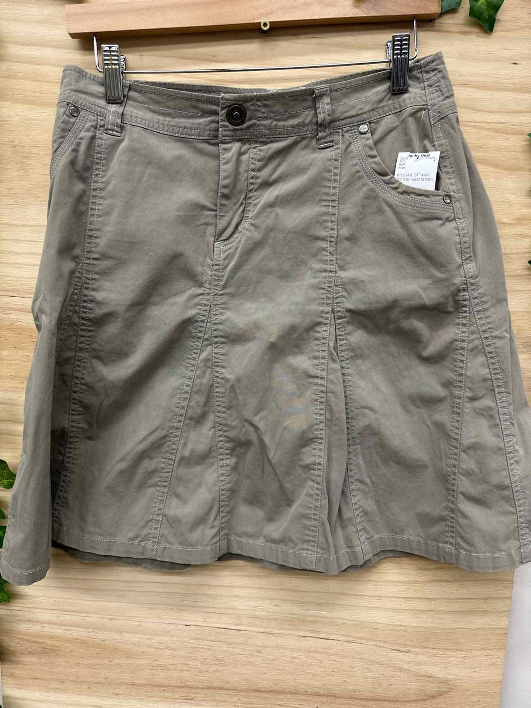 Size 6 Kuhl Khaki Skirt