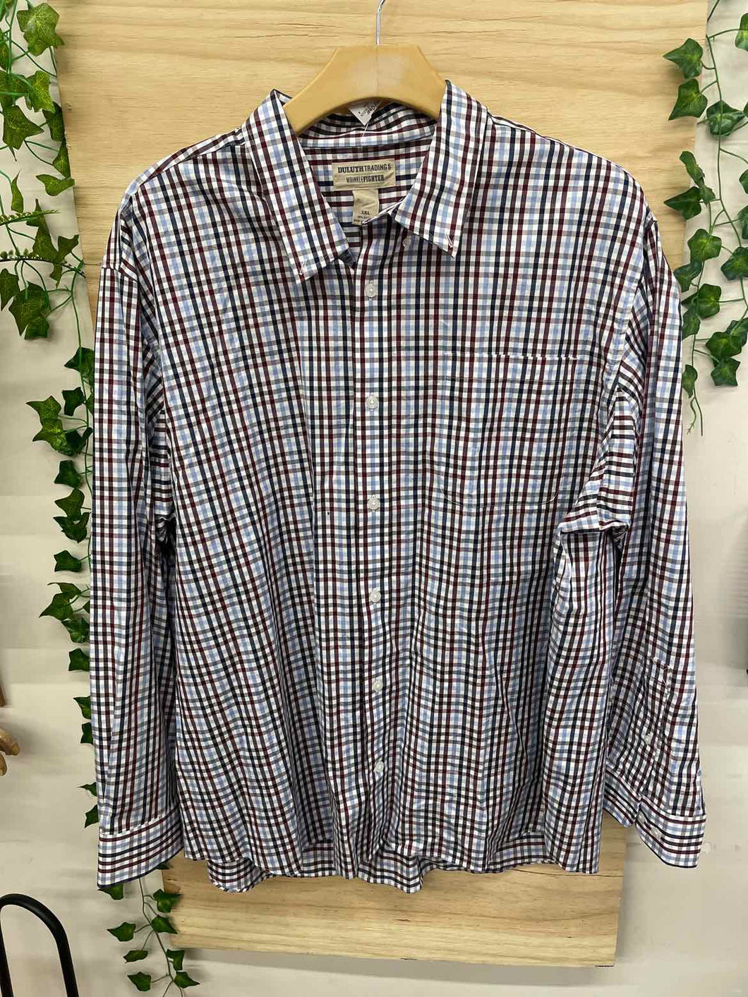 Size 3XL Duluth Trading Men's Long Sleeve Shirt